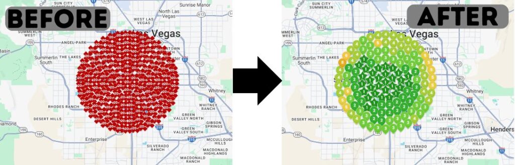before and after maps ranking