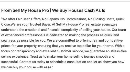 from the business GBP